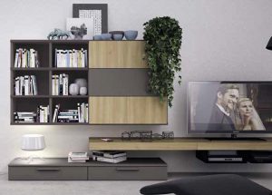 Wall Unit Living Room Colombini Golf L120