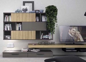 Wall Unit Living Room Colombini Golf L120