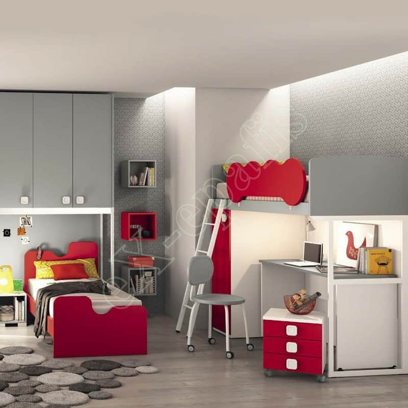 Kids Bedroom Colombini Volo C15