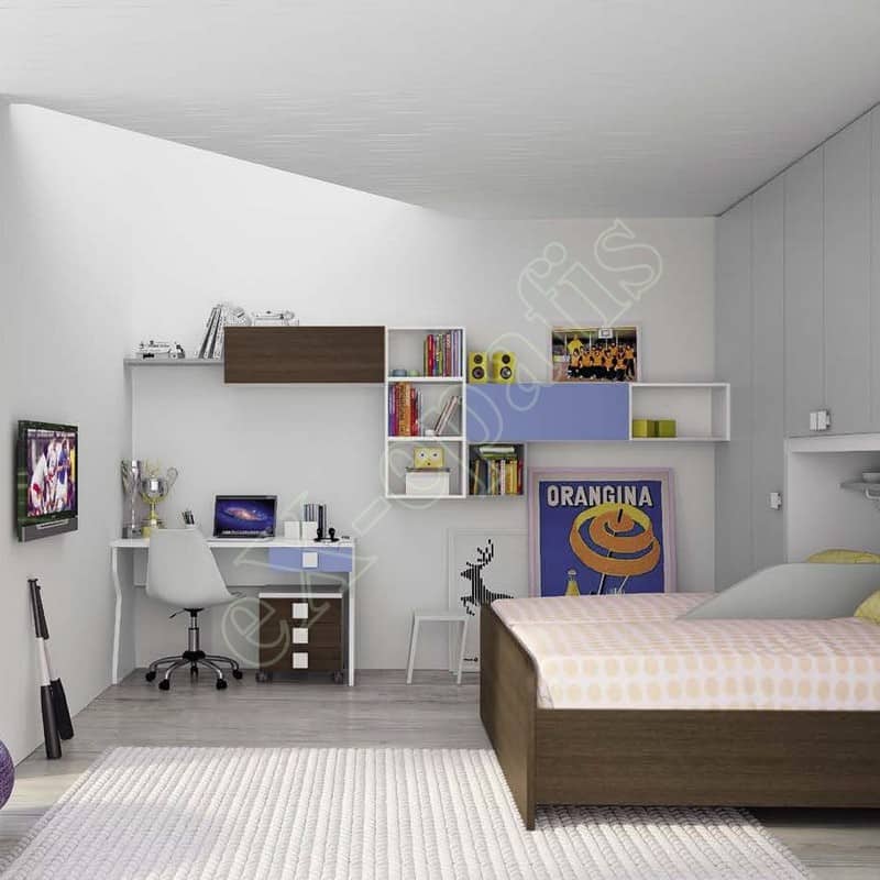 Kids Bedroom Colombini Volo C27