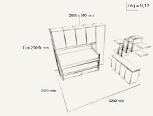 Kids Bedroom Colombini Volo C31