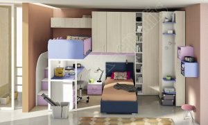 Kids Bedroom Colombini Volo C37