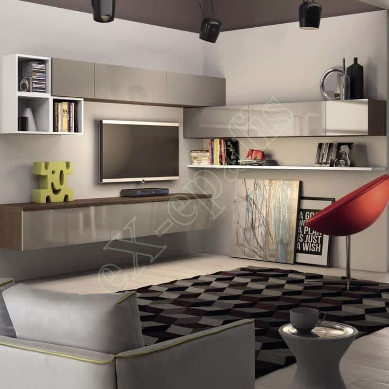 Wall Unit Set Colombini Volo S01