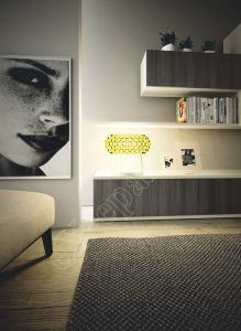 Wall Unit Set Colombini Volo S04