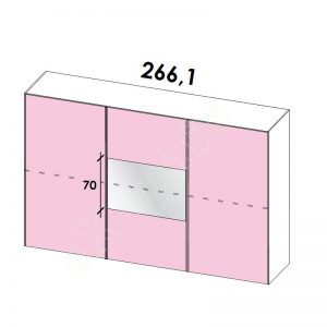 Ντουλάπα Συρόμενη H214cm Target Colombini