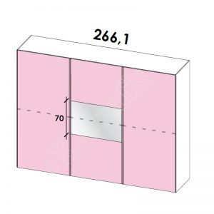 Ντουλάπα Συρόμενη H249cm Target Colombini