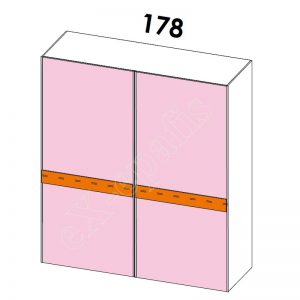 Ντουλάπα Συρόμενη H249cm Target Colombini