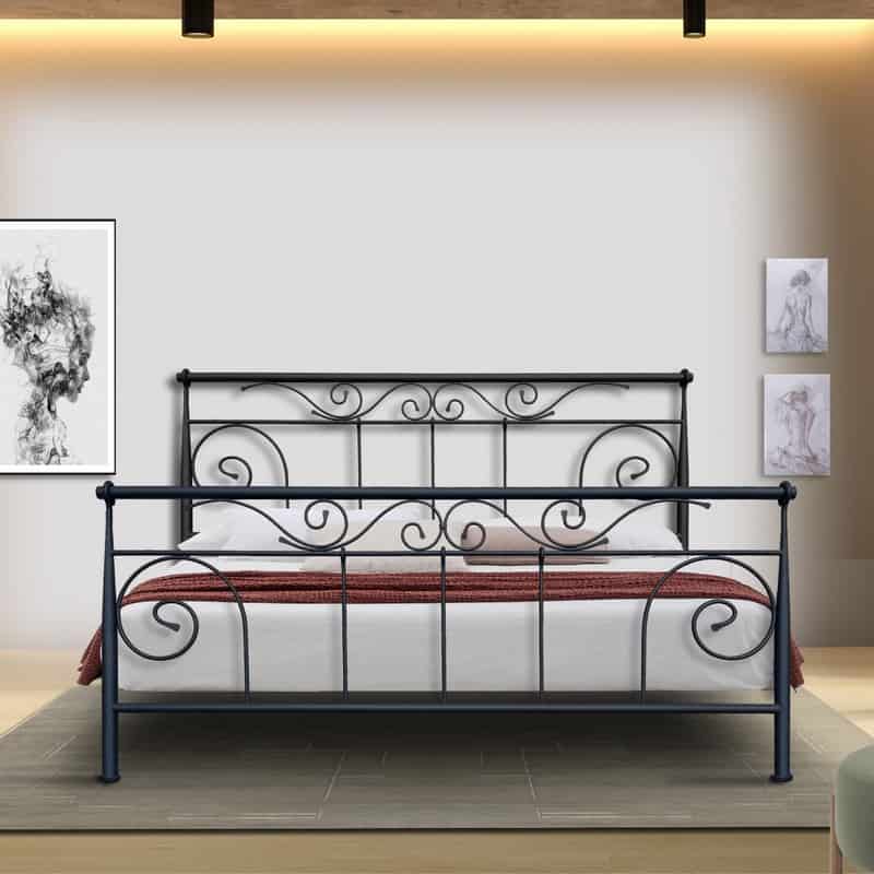 Hand Made Metal Bed Polymnia 115