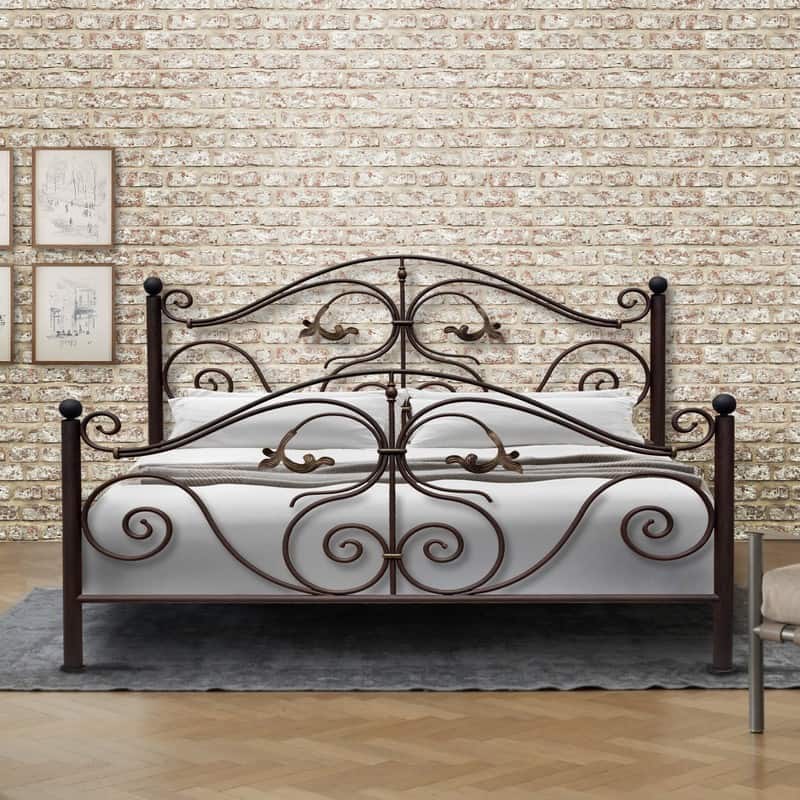 Hand Made Metal Bed Myrto 132