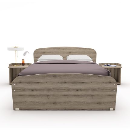 Wooden Bed Twist S-Alfa 160x200