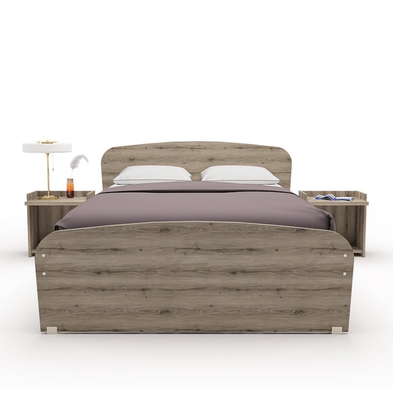 Wooden Bed Twist S-Alfa 160x200