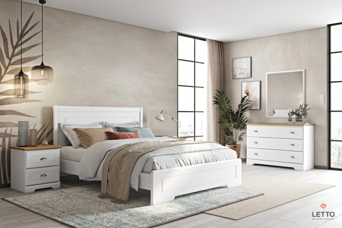 Wooden Bed Land S-Letto