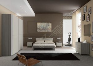 Master Room με Ντουλάπα Κρεβάτι Τουαλέτα Colombini Target M104