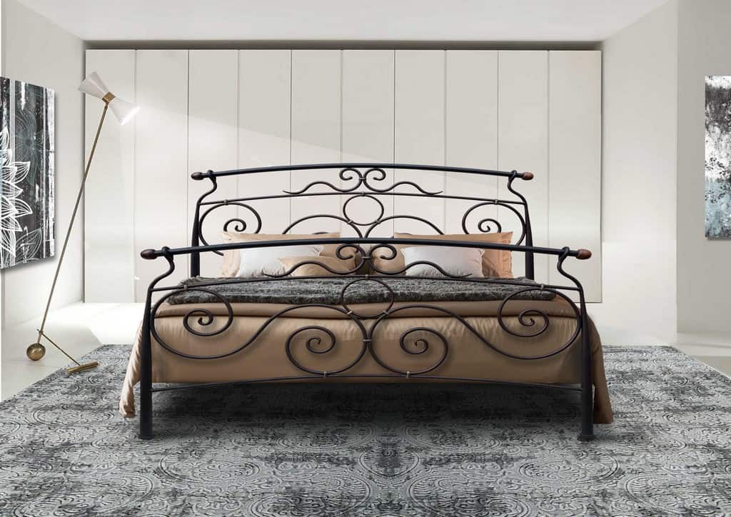 Hand Made Metal Bed Erato 105