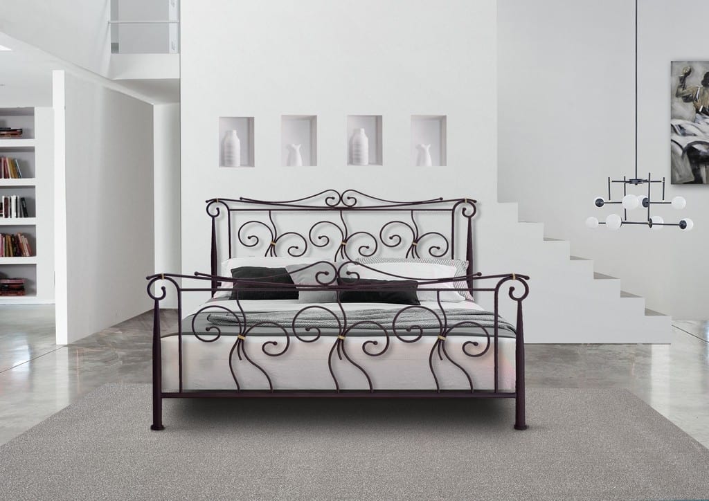 Hand Made Metal Bed Thaleia 113