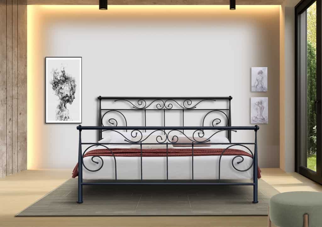 Hand Made Metal Bed Polymnia 115