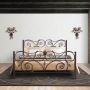 Hand Made Metal Bed Ourania 116
