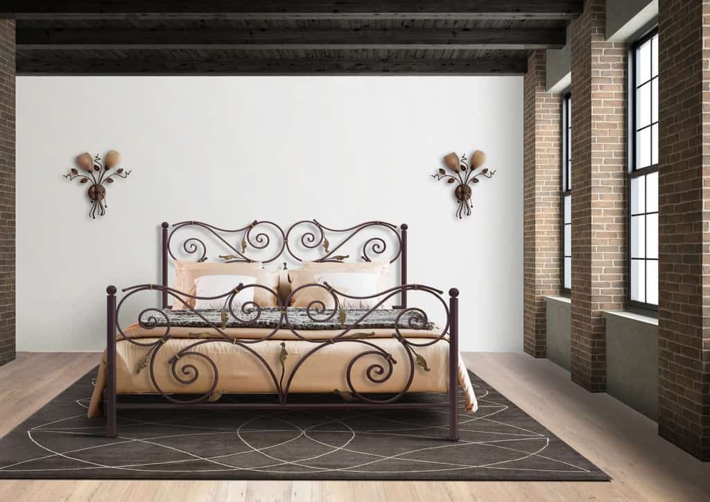 Hand Made Metal Bed Ourania 116