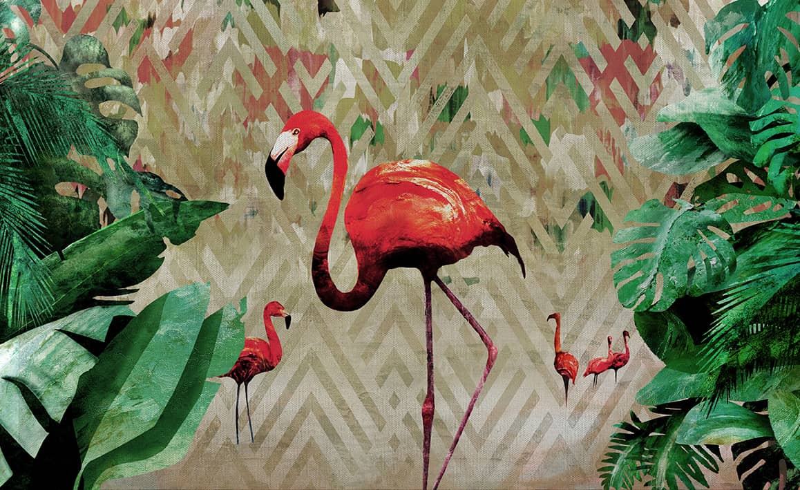 wallpaper flamingo bay 58 animal attitude (2)
