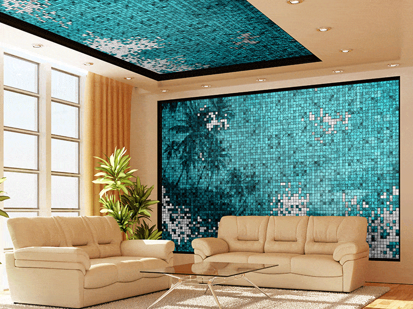 wallpaper mosaic tiles 121 uncoventional surfaces (1)