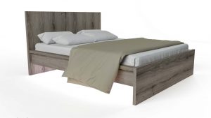 Wooden Bed bremo S-Alfa 160x200