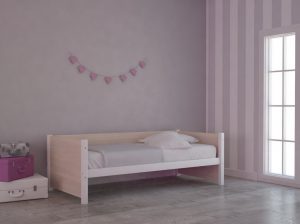 Παιδικός Καναπές Κρεβάτι Dream Λευκή Οξιά