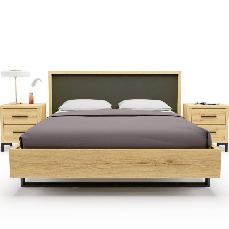 Wooden Bed Maeve S-Alfa 160x200