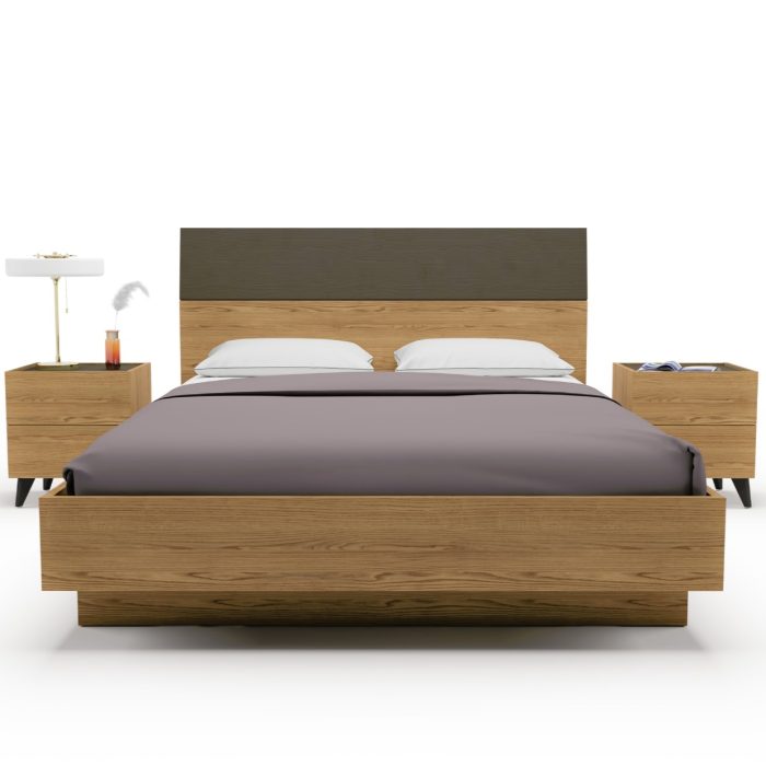 Wooden Bed Metiz S-Alfa 160x200