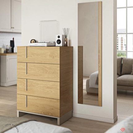 Wooden Chest of 4 Drawers Mod S-Letto