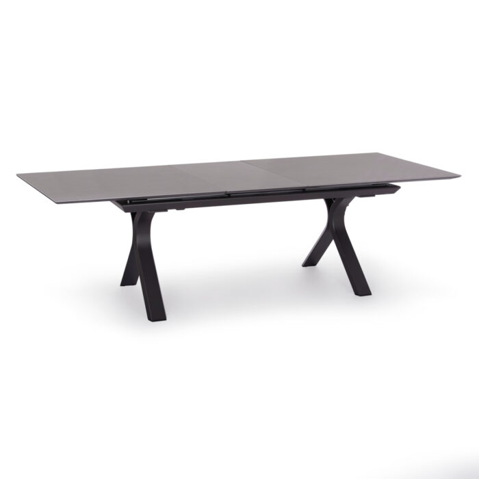 ΣΕΤ ΤΡΑΠΕΖΑΡΙΑΣ 7TMX ANDROMEDA (S) SM21253 ΑΛΟΥΜΙΝΙΟ-SINTERED STONE ΣΚΟΥΡΟ ΓΚΡΙ - Image 3