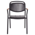 ΠΟΛΥΘΡΟΝΑ DEXTER SM6205.01 ΣΚΟΥΡΟ ΓΚΡΙ ΑΛΟΥΜΙΝΙΟ-ΣΧΟΙΝΙ-OLEFIN ΜΑΞΙΛΑΡΙ-ΤΕΑΚ ΜΠΡΑΤΣΑ - Image 3