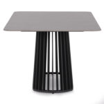 OUTDOOR DINING TABLE SERIES ETERNITY SM6175 ANTHRACITE ALUMINUM-GREY MARBLE LOOK SINTERED STONE 240x100x75H m. - Image 4