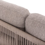 Outdoor Corner Lounge Set 3pcs series Elysia SM6187.02 Champagne-colored aluminum-Rope- P.E. fabric - Image 5