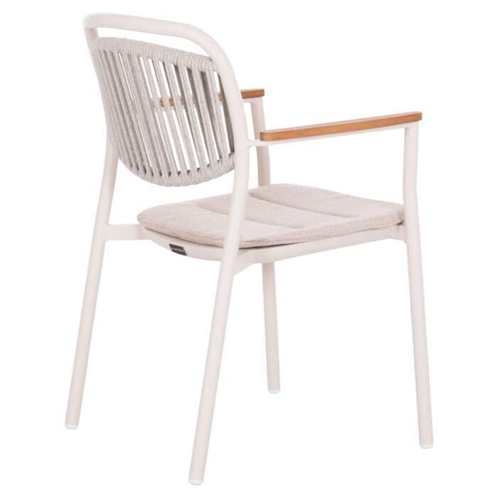 ΠΟΛΥΘΡΟΝΑ DEXTER SM6205.02 ΚΡΕΜ ΑΛΟΥΜΙΝΙΟ-ΜΠΕΖ P.E. ΣΧΟΙΝΙ & OLEFIN ΥΦΑΣΜΑ-ΤΕΑΚ ΜΠΡΑΤΣΑ - Image 5