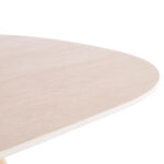 Dining Table Orbiter SM18093.02 Ceramic Top in Ecru color-Ashwood Legs in Natural color 200x100x76.5Hcm. - Image 5