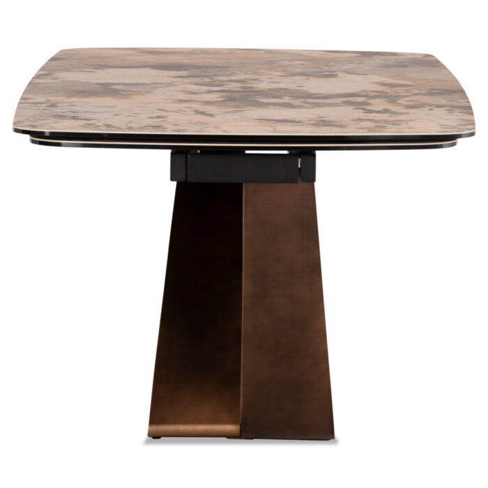 ΣΕΤ ΤΡΑΠΕΖΑΡΙΑΣ 7ΤΜΧ EMPIRE SM21229 ΚΕΡΑΜΙΚΟ TOP--ΠΟΡΤΟΚΑΛΙ ΥΦΑΣΜΑ - Image 6