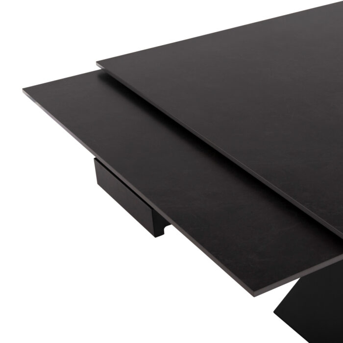 ΣΕΤ ΤΡΑΠΕΖΑΡΙΑΣ 7ΤΜΧ DOMINION SM21231 ΚΕΡΑΜΙΚΟ TOP--ΜΑΥΡΟ ΜΕΤΑΛΛΟ - Image 6