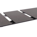 ΣΕΤ ΤΡΑΠΕΖΑΡΙΑΣ 7TMX ANDROMEDA (S) SM21253 ΑΛΟΥΜΙΝΙΟ-SINTERED STONE ΣΚΟΥΡΟ ΓΚΡΙ - Image 6