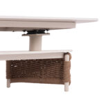 OUTDOOR LOUNGE SET 4PCS SERIES NEXUS SM6179 ALUMINUM-TWISTED RATTAN-SINTERED STONE - Image 6