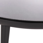 OUTDOOR COFFEE TABLE ROUND ZODIAC SM6214.01 GREY ALUMINUM & 3D PRINT GLASS TOP-Φ60x28Hcm. - Image 6