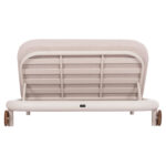 OUTDOOR DAYBED SERIES UTOPIA SM6238.02 ALUMINUM IN CREAM WHITE-OLEFIN IN BEIGE 200x150x36Hcm. - Image 6