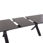 EXPANDABLE ALUMINUM DINING TABLE ANDROMEDA (L) SM6184.02 FRAME & SINTERED STONE TOP IN GREY COLOR 240-300x100x76.5H - Image 6