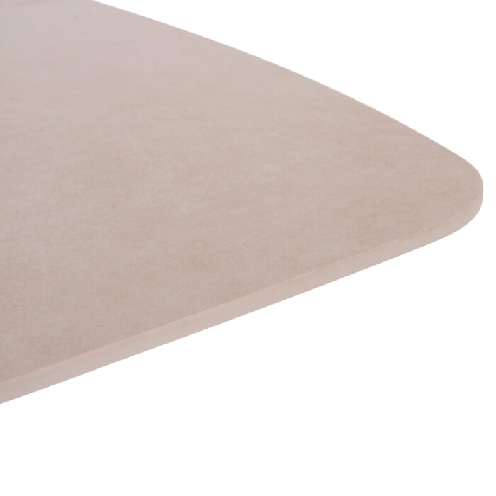 ΤΡΑΠΕΖΙ ANTOINE SM6355 ΚΡΕΜ ΑΛΟΥΜΙΝΙΟ & SINTERED STONE TOP 180x90x75Yεκ. - Image 6