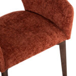 Dining Chair Empire SM18103 Orange fabric-Ashwood legs in Walnut color 55x54x78Hcm. - Image 7