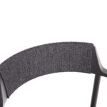DINING CHAIR HELIA SM6200.01 DARK GREY ALUMINUM & P.E.ROPE 57x56.5x76.5Hcm. - Image 7