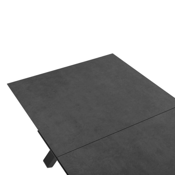 EXPANDABLE ALUMINUM DINING TABLE ANDROMEDA (S) SM6183.02 FRAME & SINTERED STONE TOP IN GREY COLOR 180-240x100x76.5H - Image 7