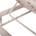 OUTDOOR DAYBED SERIES UTOPIA SM6238.02 ALUMINUM IN CREAM WHITE-OLEFIN IN BEIGE 200x150x36Hcm. - Image 7