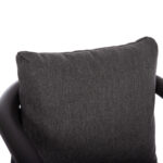 DINING CHAIR SERIES EUTOPIA SM6239.01 DARK GREY ALUMINUM & OLEFIN FABRIC 62x66x78Hcm. - Image 7