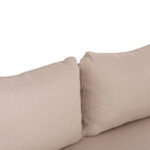 OUTDOOR 2-SEATER SOFA SERIES OASIS SM6225 ACACIA WOOD-ALUMINUM & ROPE IN BEIGE 156x82x73Hcm. - Image 7