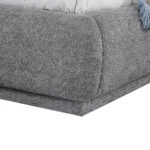 ΚΡΕΒΑΤΙ ΔΙΠΛΟ ΜΕ ΑΠΟΘ.ΧΩΡΟ NOCTIS SM726.01 ΓΚΡΙ CHENILLE ΥΦΑΣΜΑ--ΣΤΡΩΜΑ 160x200εκ - Image 7